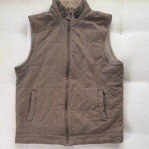 Banana Republic Men's Taupe Quilted Vest